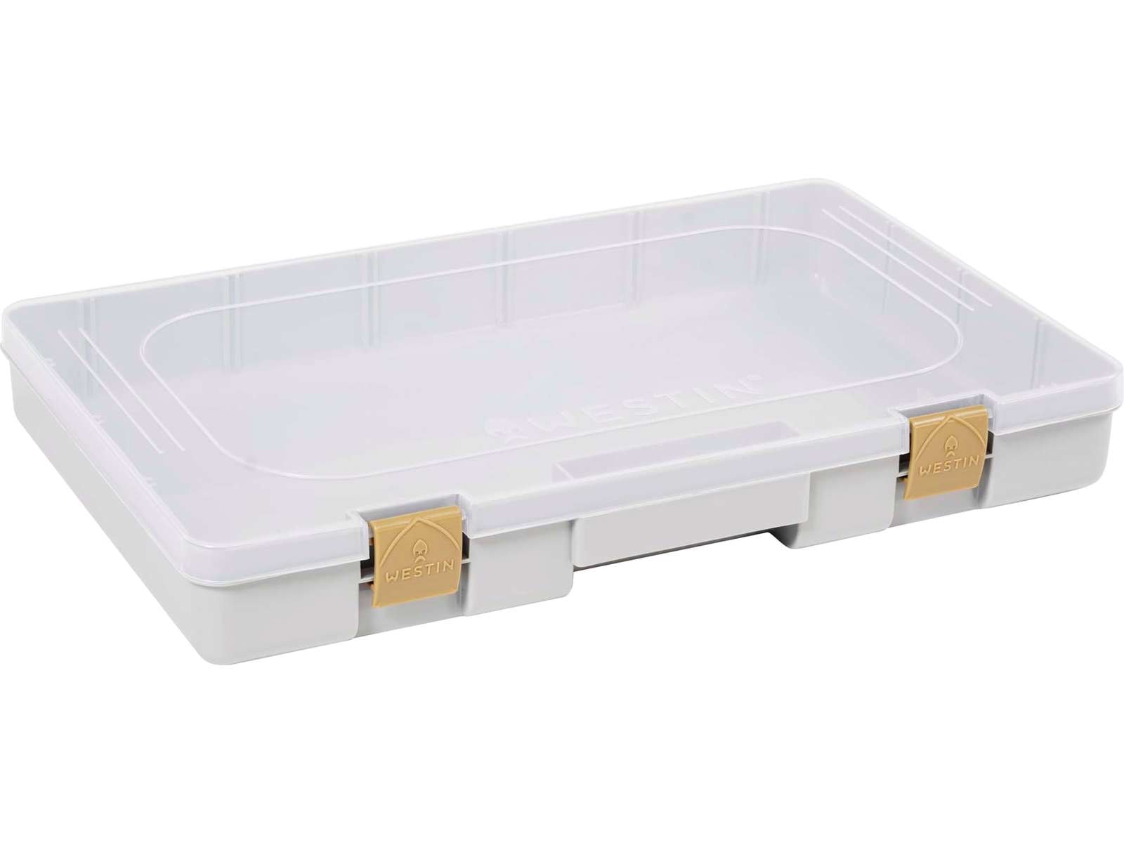 W3 Game Tackle Box 36x22,5x5cm Grey/Clear -