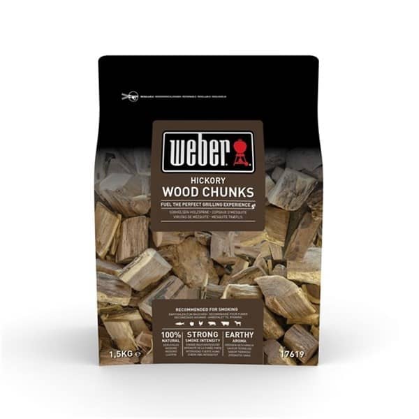 Weber Smoking wood chunks 17619 Hickory