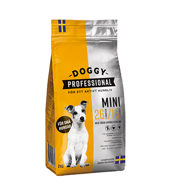 Doggy Professional Mini Hellävarainen 3,75 kg