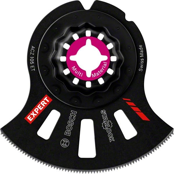 Bosch Sågblad Expert för multiverktyg MultiMaterial Segment Blade ACZ 105 ET, 1 st