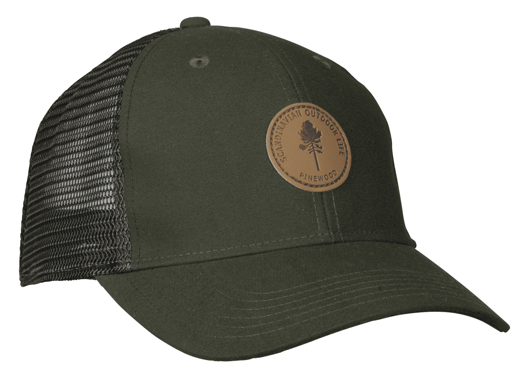 Pinewood Hunters Mesh Keps Moss Green