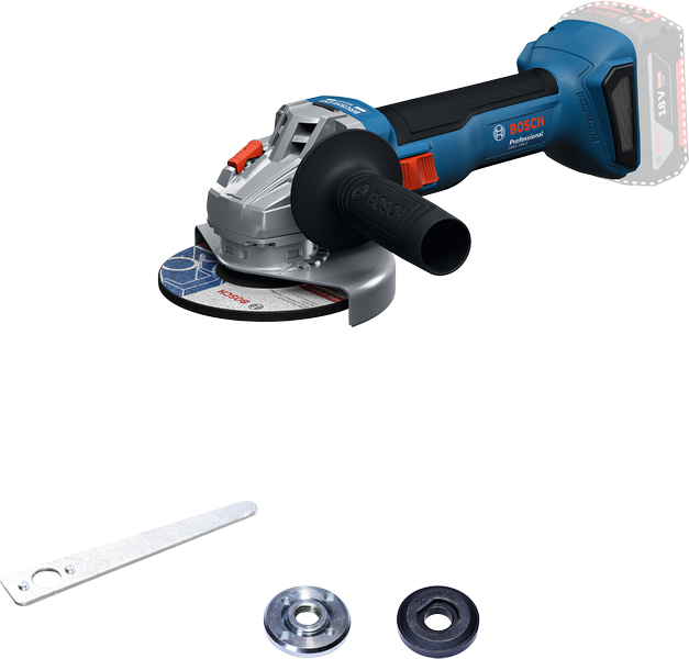 Bosch Vinkelslip GWS 18V-8 115mm utan batteri & laddare