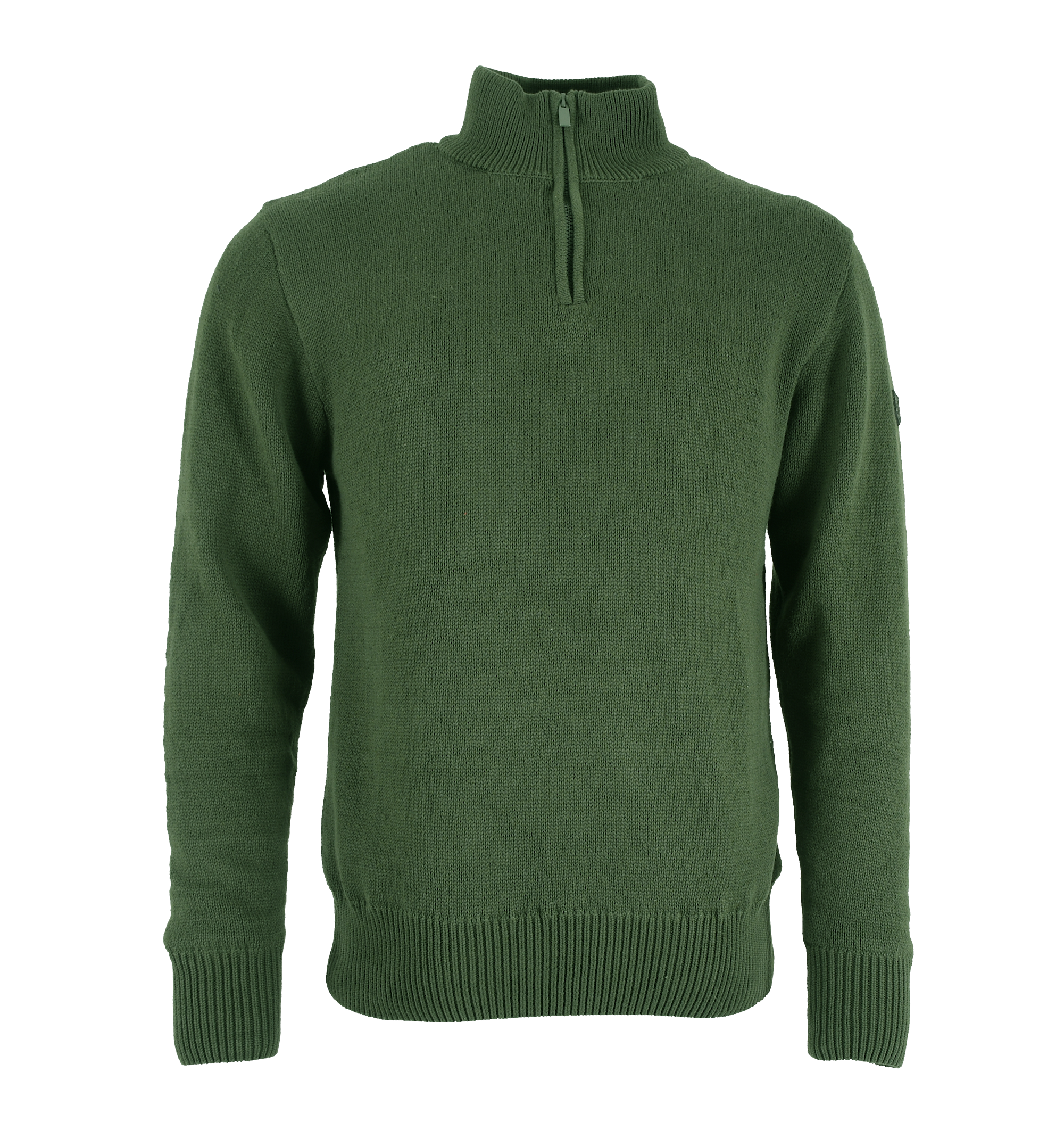Windblocker Shirt 1/3 Zip Lining Dunkelgrün Herren