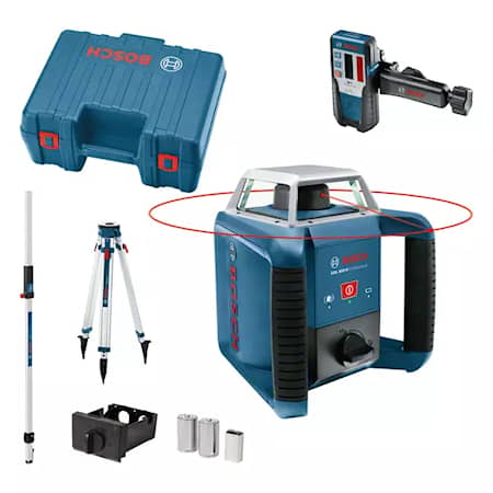 Bosch Rotationslaser GRL 400H med LR 1/BT 152/GR 240