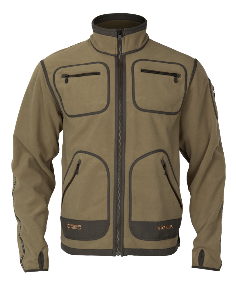 Härkila Kamko Fleece Herr Dark antique bronze/Willow green