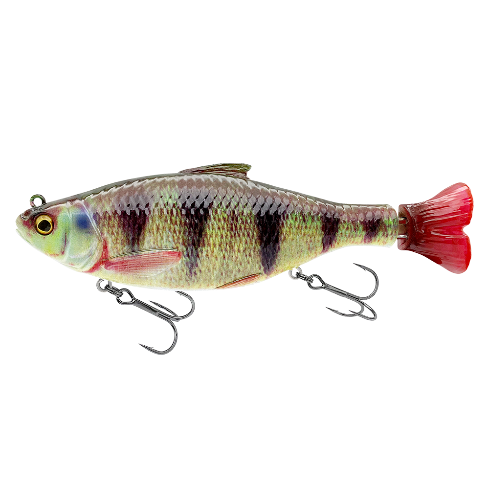 REA/Black Friday SG 3D Hard Pulsetail Roach 18 cm 95 g Slow Sinking Perch