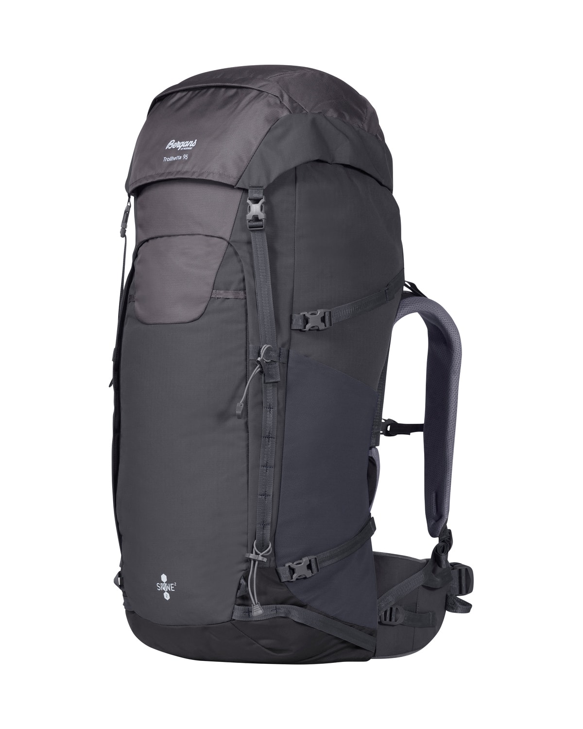 Bergans Trollhetta V5 95 Ryggsäck Solid Dark Grey