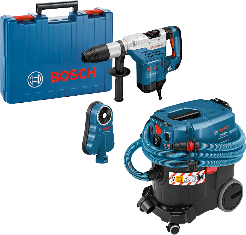 Bosch Verktygsset GBH 5-40 Dce GAS 35M GDE 68