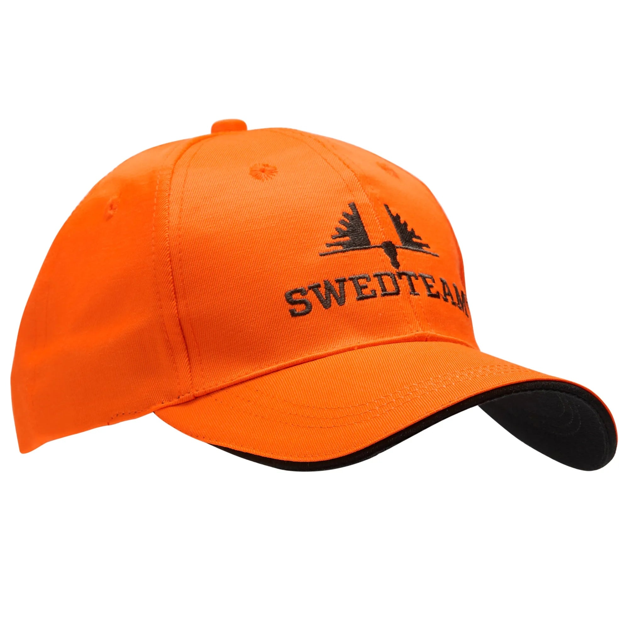 Swedteam Logo Kappe Herren Orange Neon