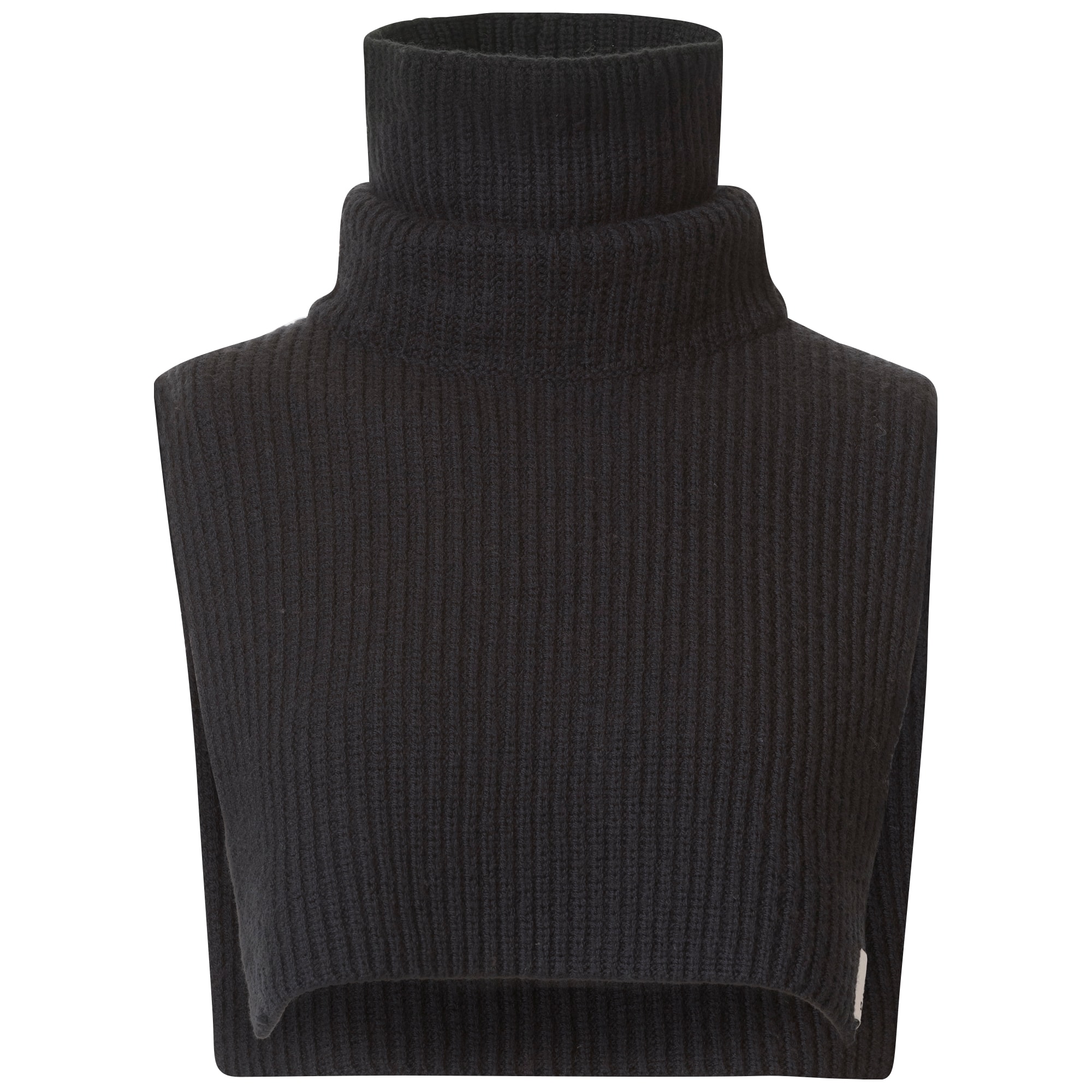 Bergans Knitted Polokrage Dark Shadow Grey One Size