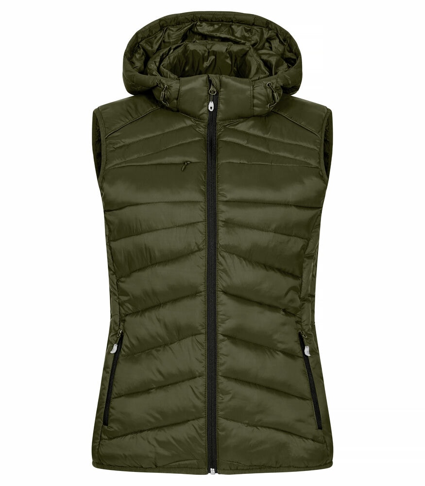 Clique Idaho Vest Dame Mistgrøn