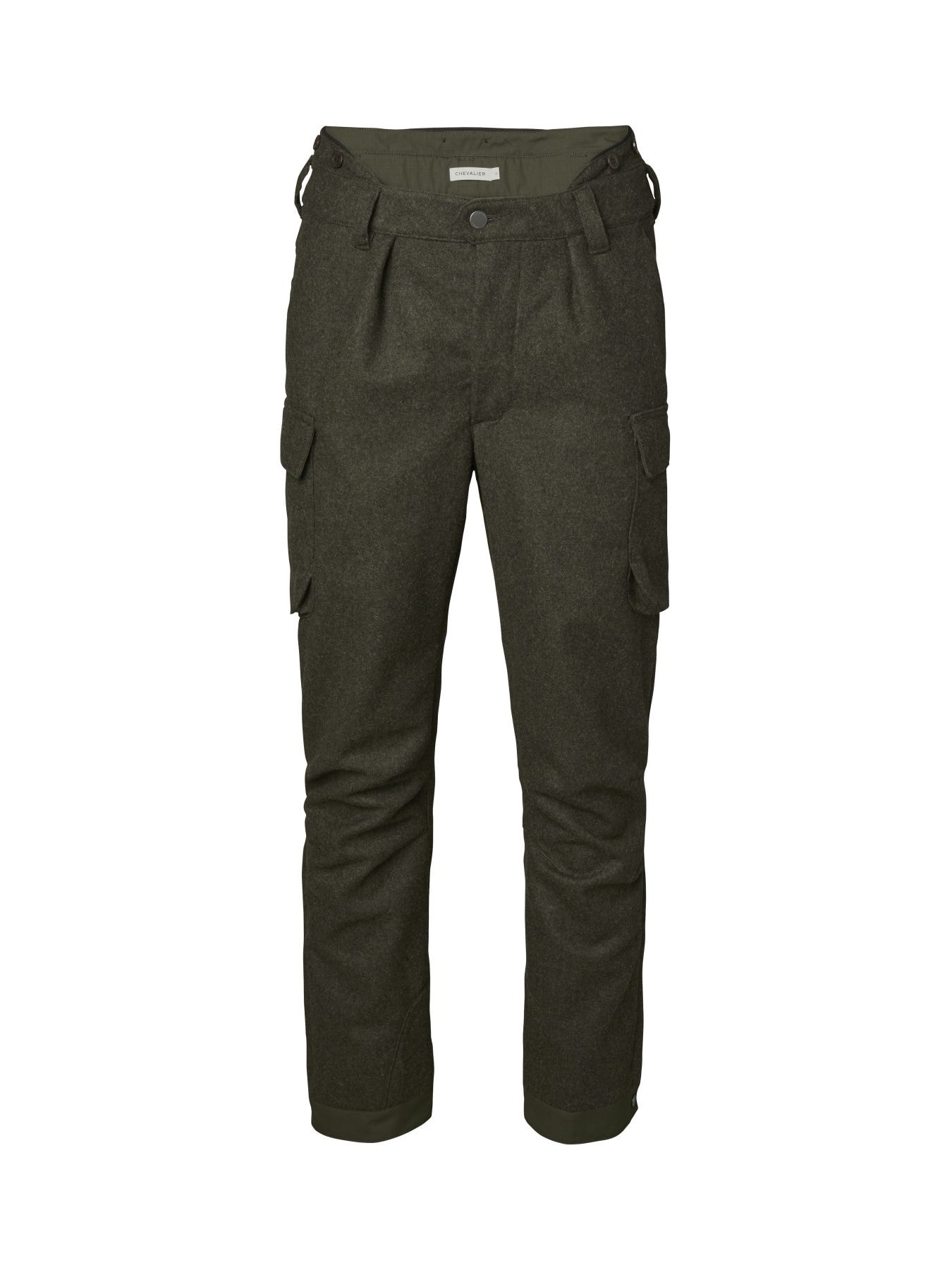 Chevalier Loden Wool Pants Men 2.0 Dark Green Melange