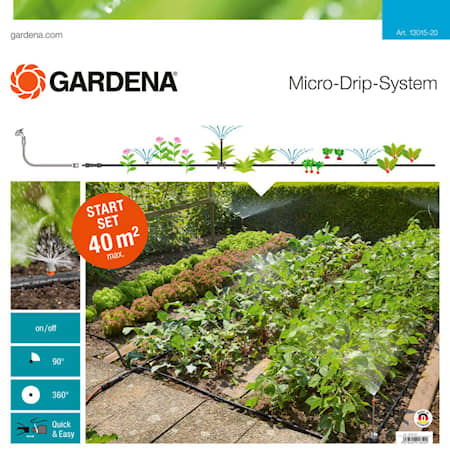 Gardena Micro-Drip-Kastelusarja Kasvimaille Ja Kasvihuoneisiin