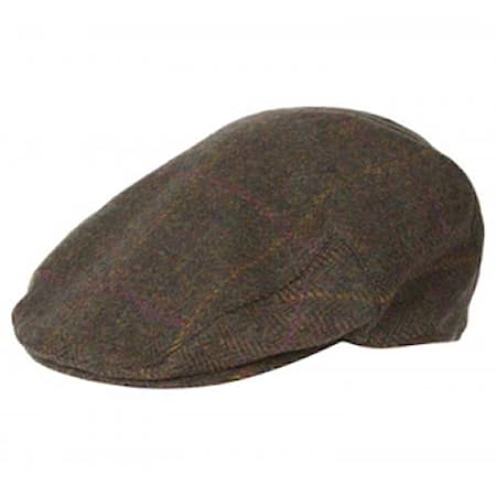 Barbour Crieff Cap, Olive/purple/yellow
