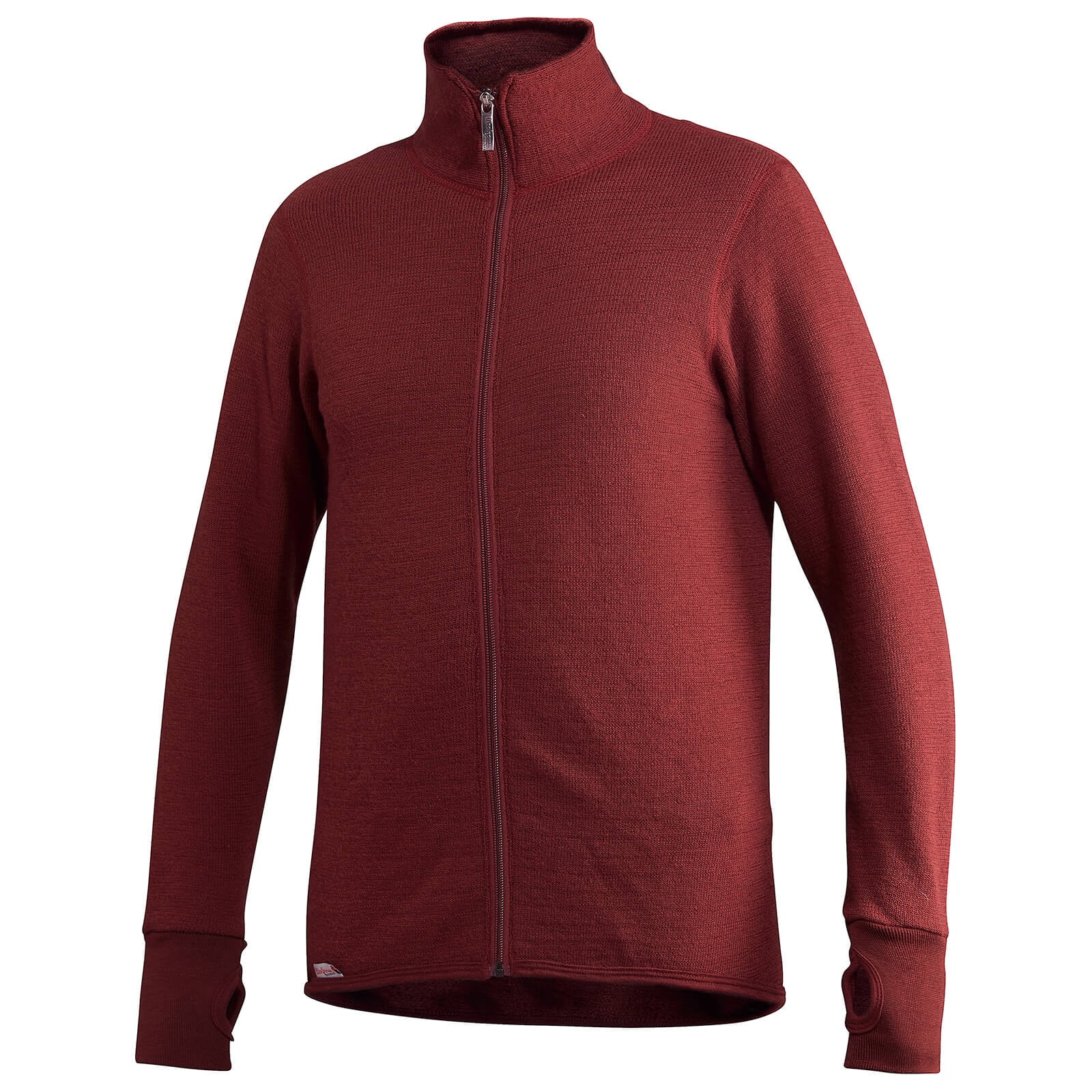 Woolpower Full zip 400 Rust Red