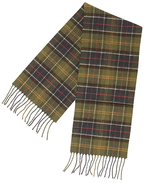 Barbour Tartan Lambswool Scarf Classic