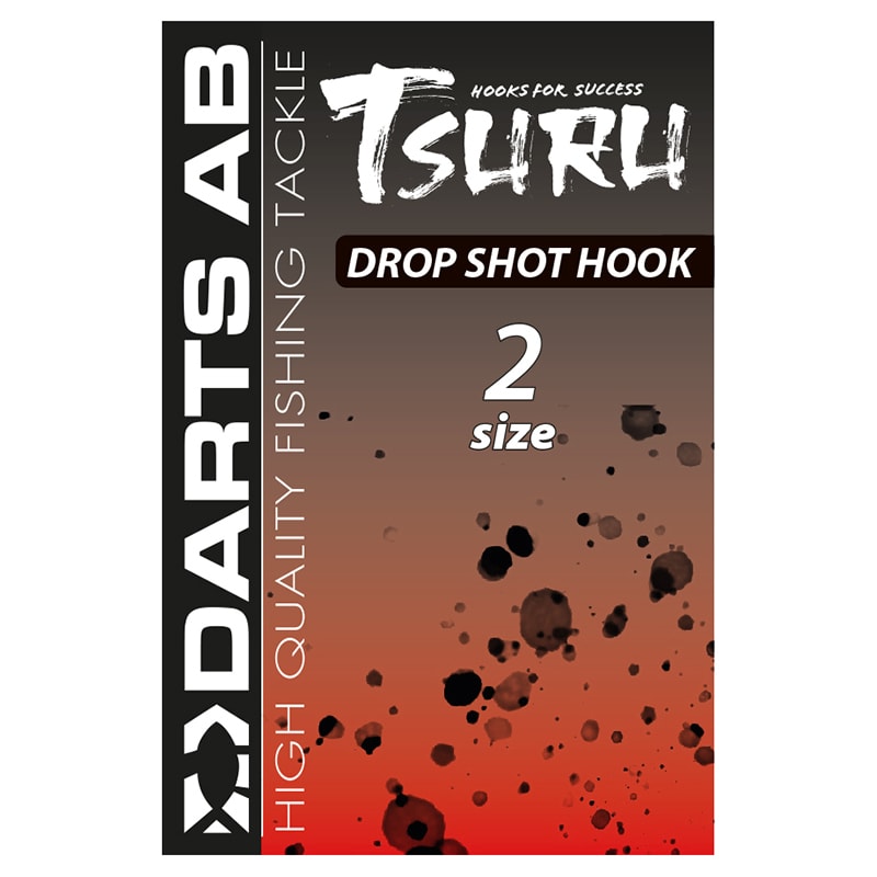Darts TSURU DROPSHOT HOOK 1/0 5-pack