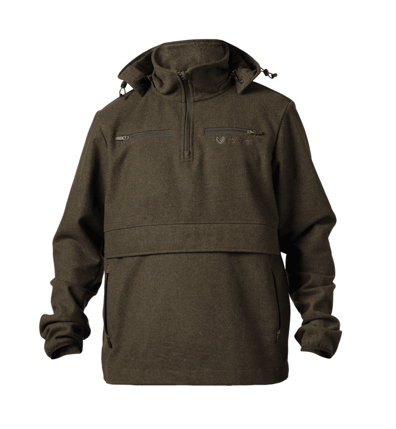 Haunter Loden Anorak Forest Green
