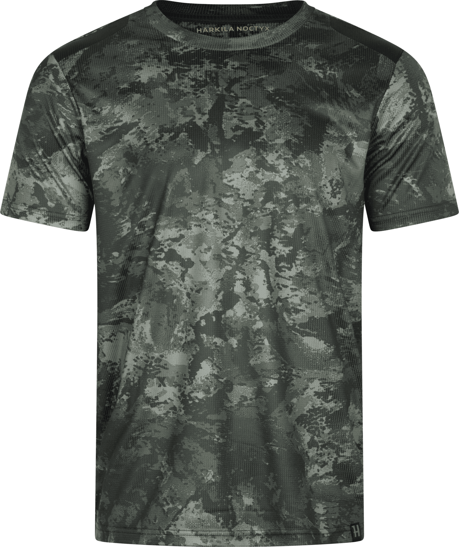 Härkila NOCTYX Camo S/S t-skjorte Herre AXIS MSP®Black/Black