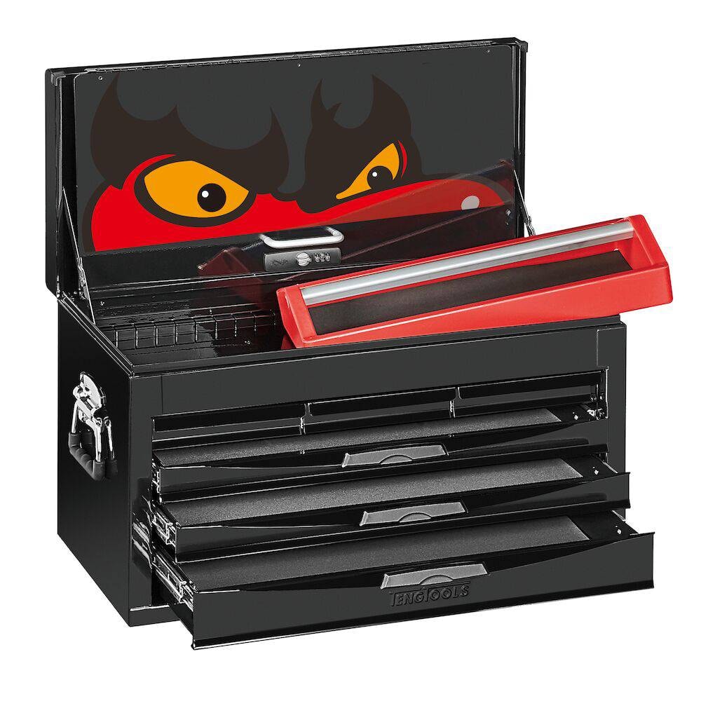 Teng Tools Verktygslåda TC806NBK 6 lådor, svart