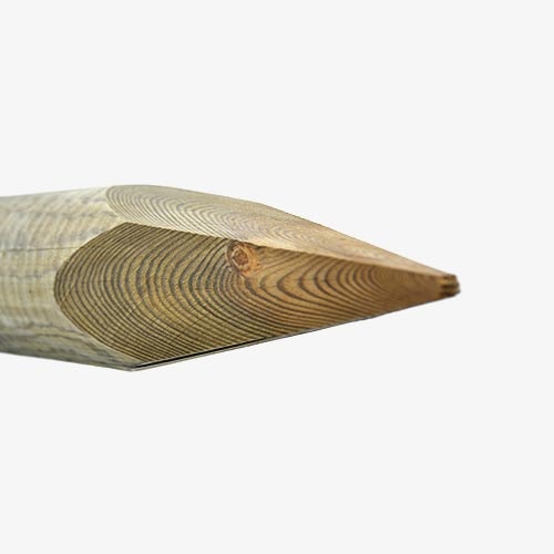 Fyrås Trä Stängselstolpe 8x250 cm NTR-A -