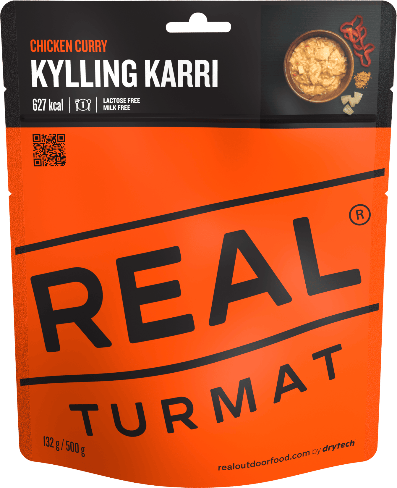 REAL Turmat Kyllingcurry - Gryterett