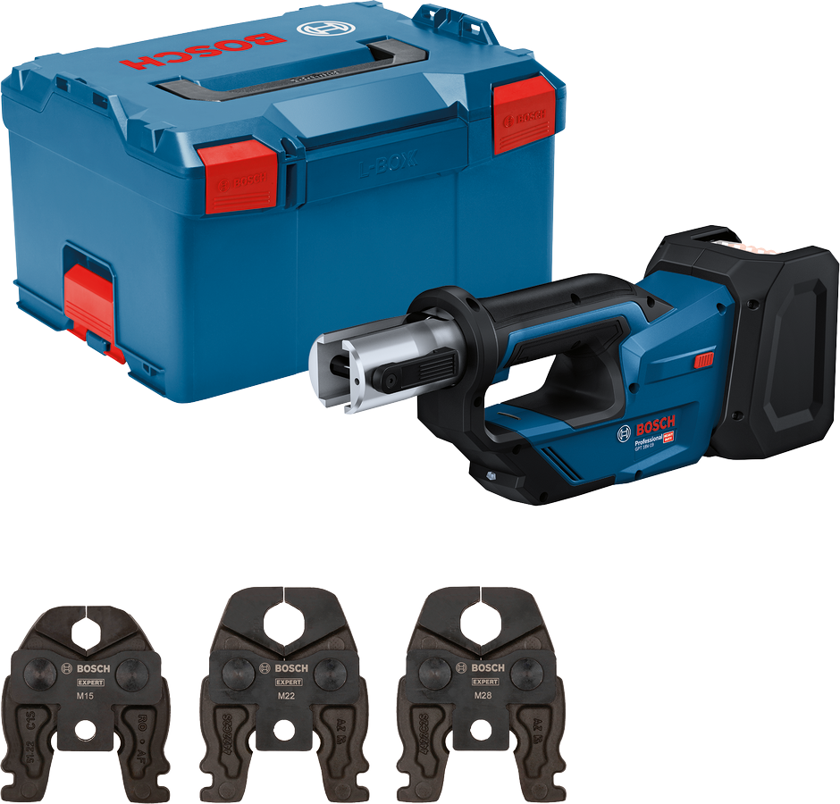Bosch Pressverktyg Gpt 18V-19 M15/22/28 Lb 238