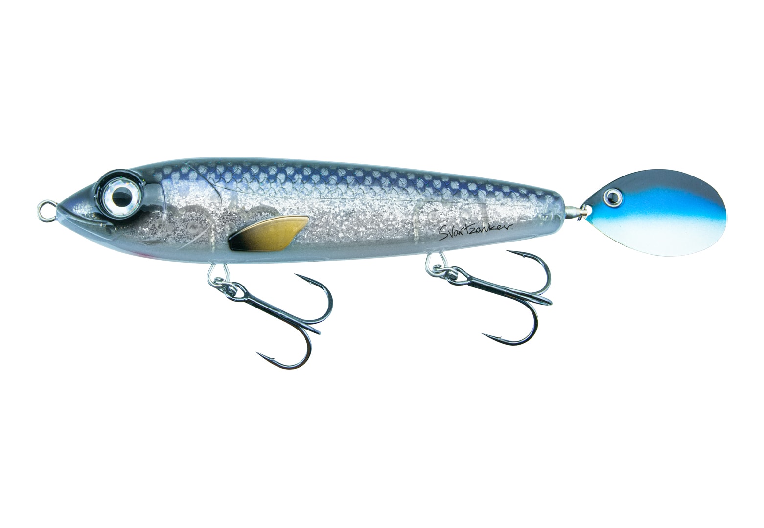 Svartzonker Spinning McTail 165 mm Steel Blue -
