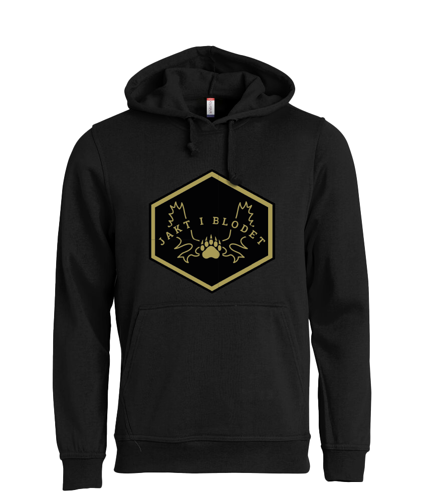 Basic Hoody "Hunting in the Blood" Unisex Black