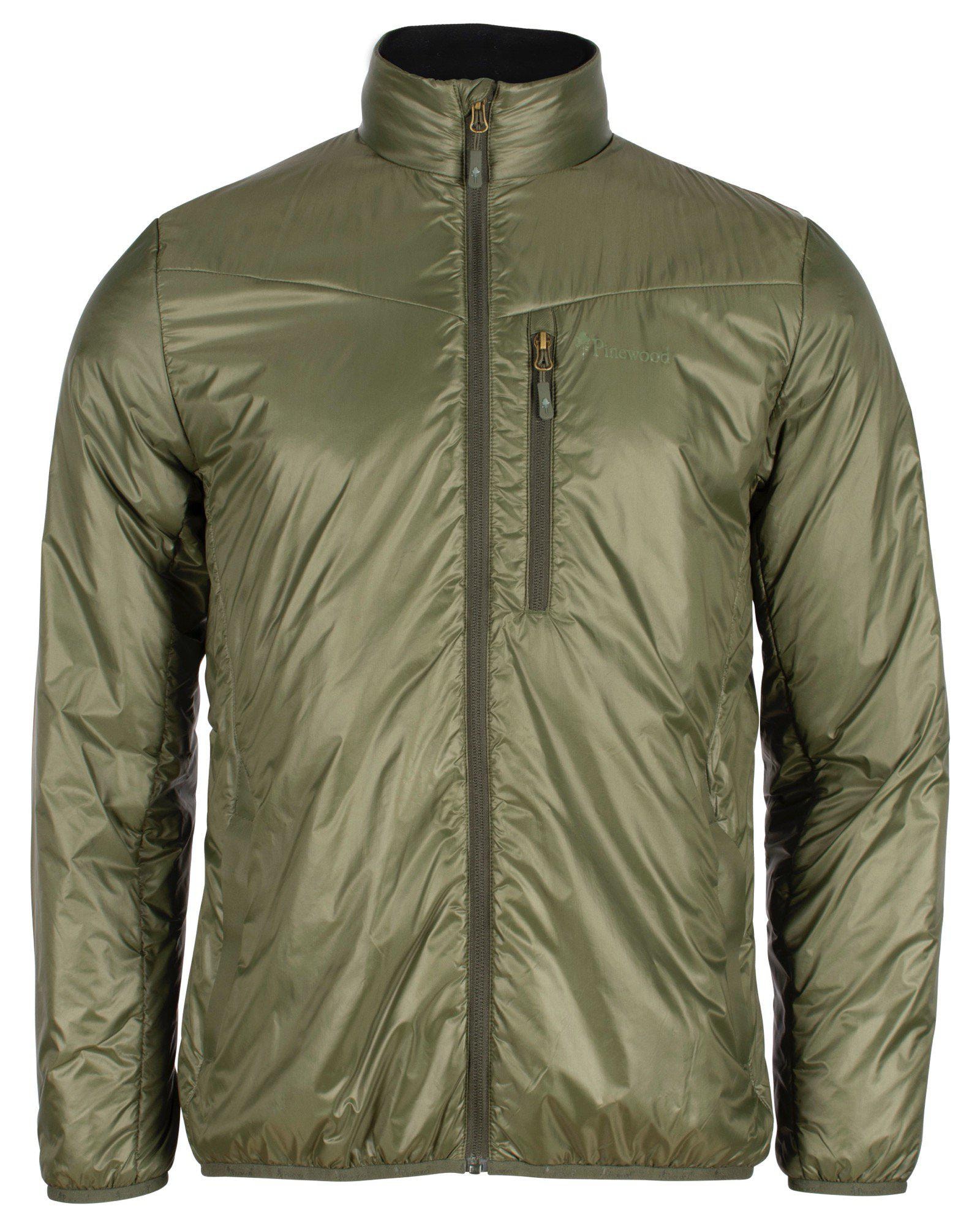 Pinewood Wool Insulated Midlayer Jacka Herr Moss Green
