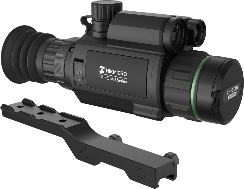 KIT Hikmicro Cheetah C32F-SNL Night vision Monocular scope LRF, IR940nm w. rail -