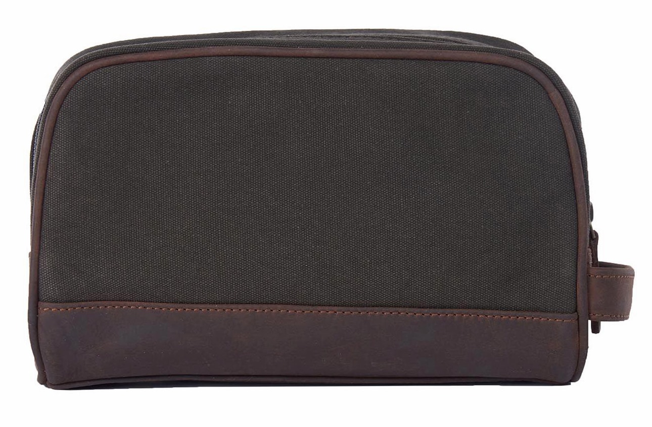 Barbour Grab Handle Necessär/Washbag Olive/Brown Accessoarer Hylte