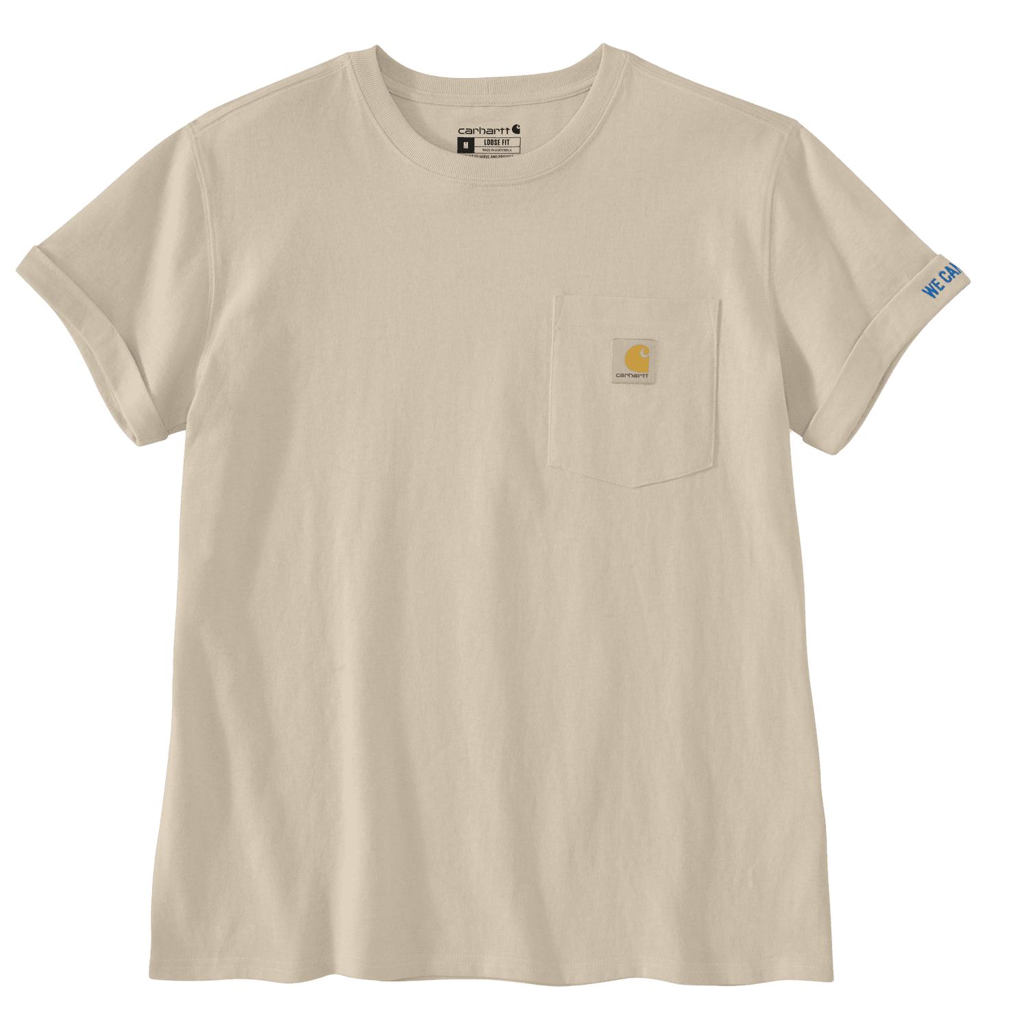 Carhartt Dearborn Loose Rosie T-Shirt Women Oat Milk
