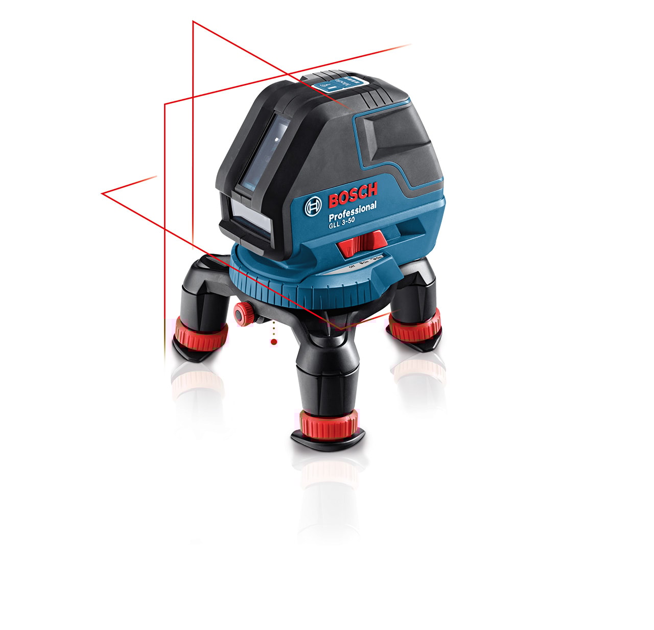 Bosch Krysslaser GLL 3-50 med BM 1 i L-BOXX