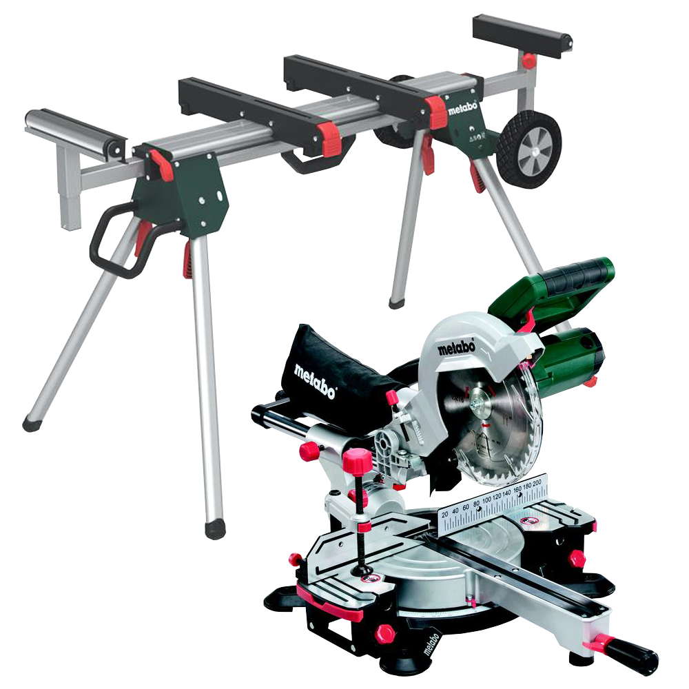 Metabo Kap/Gersåg med arbetsbord