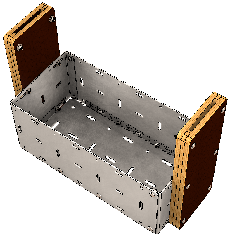 Ekagårds Huggarlåda Traktor Uden Beslag