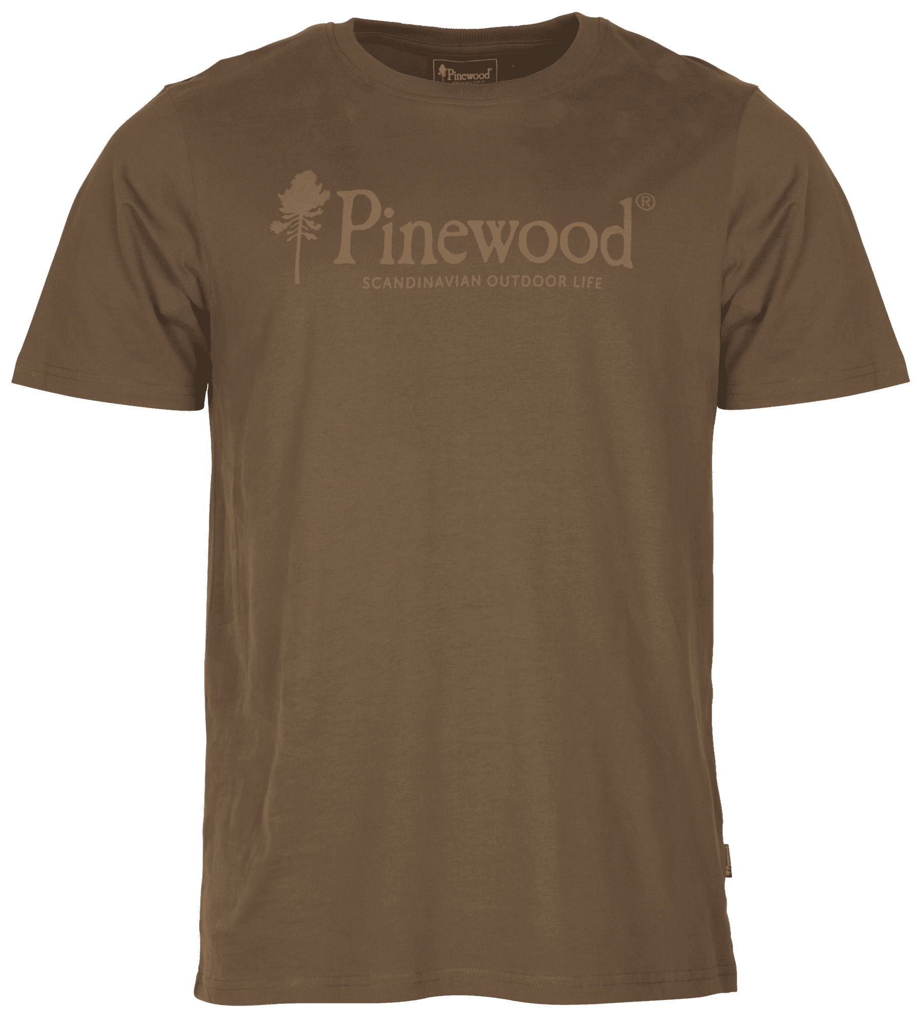 Pinewood Outdoor Life T-Shirt Herr Nougat