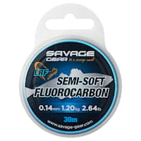 SG Semi-Soft Fluorocarbon Lrf 30M 0.14Mm 1.2Kg 2.64Lb Clear