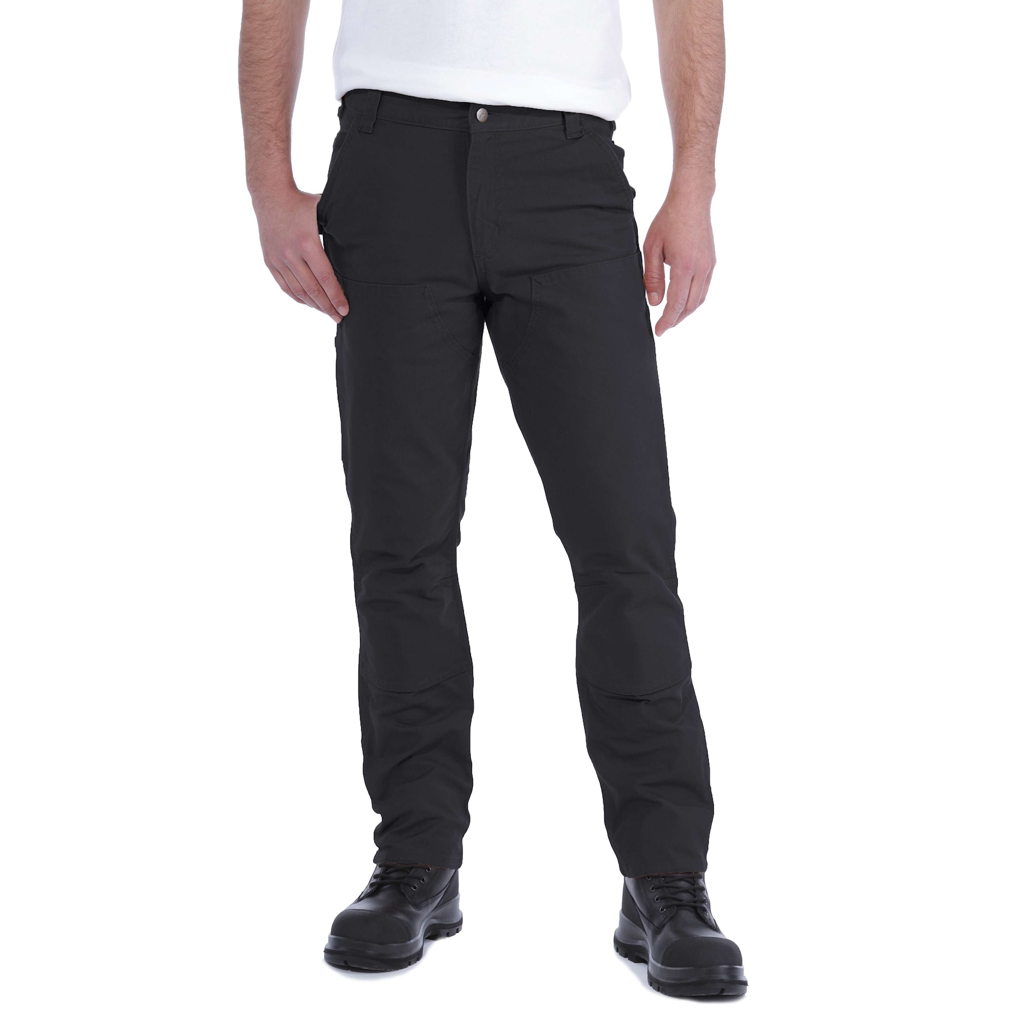 Carhartt Stretch Duck Double Front Byxor Herr Black W33/L32
