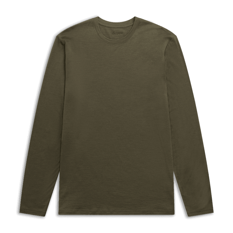Bergans Merino Long Sleeve Men Pine Forest