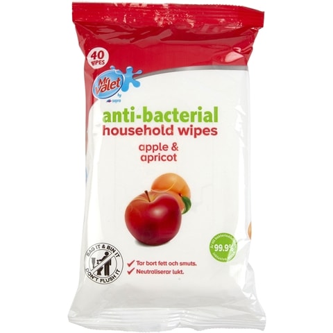 Anti-bakterielle husholdningsklude.