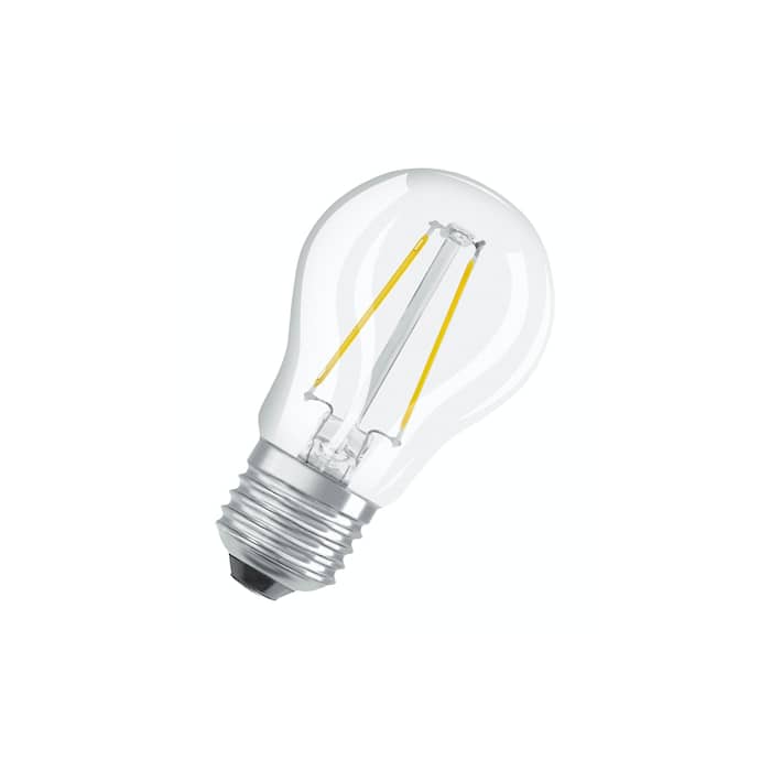 Osram LED-Lampe Retro Kugel 2W E27 Klar 827 CL P (25) Osram
