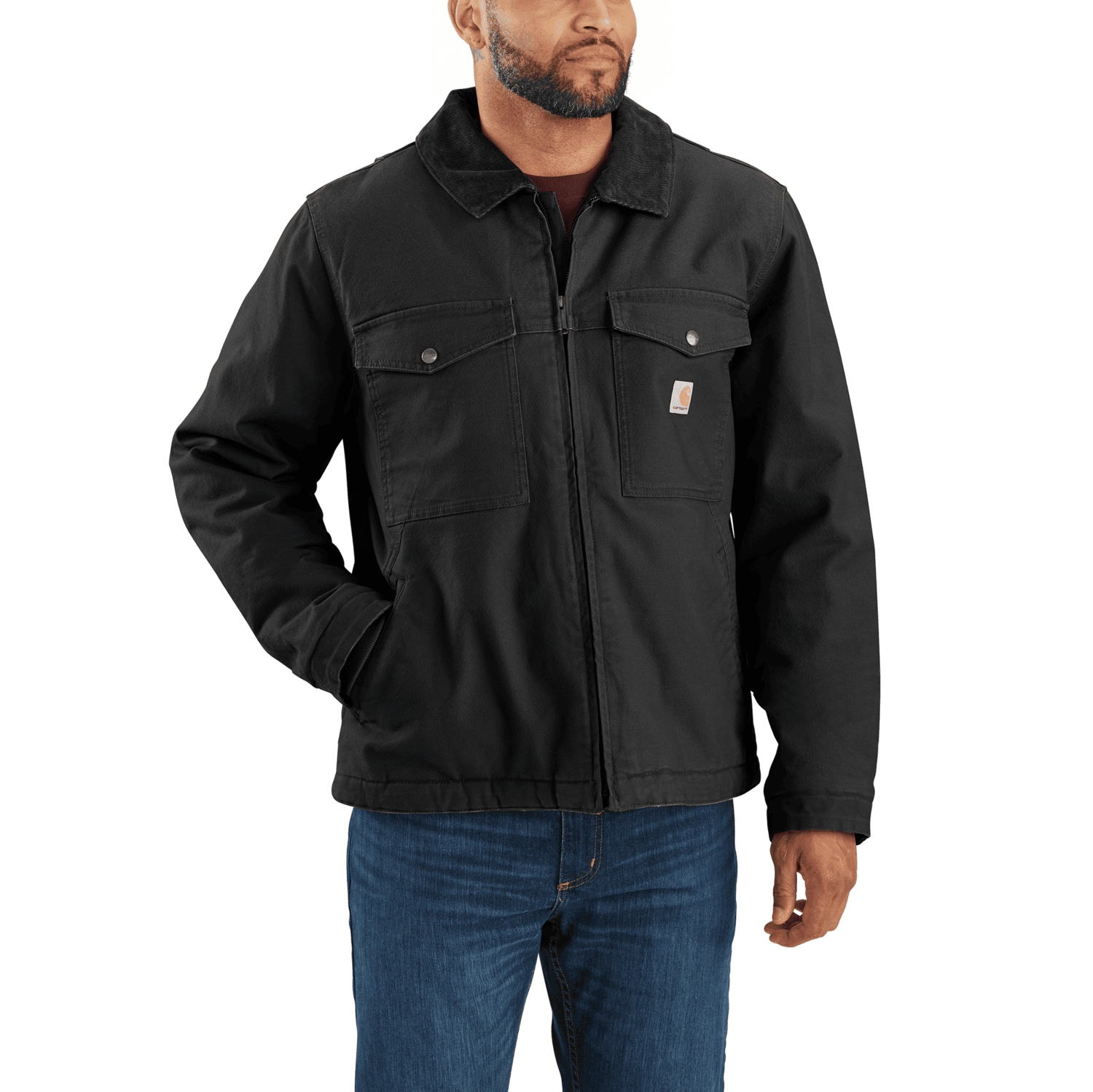 Carhartt Montana Rugged Flex™ Relaxed Fit Duck Insulated Jacket Men Black
