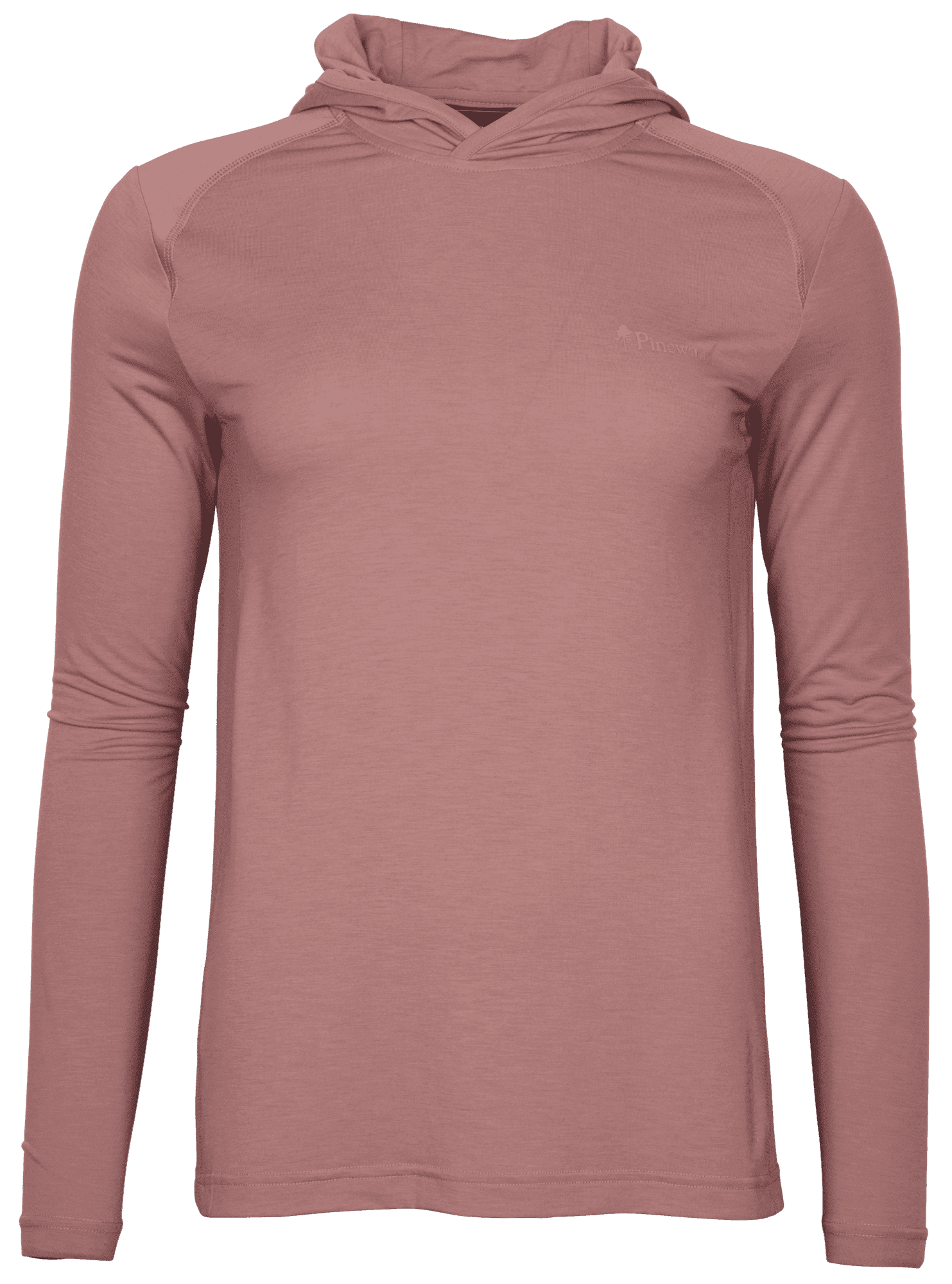 Pinewood InsectSafe Funktionshoodie Dam Brick Pink