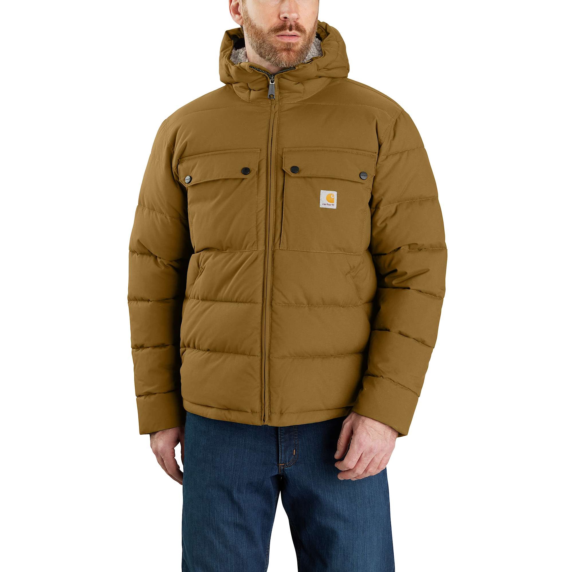 Carhartt Midweight Winter Jacket Men Oak Brown