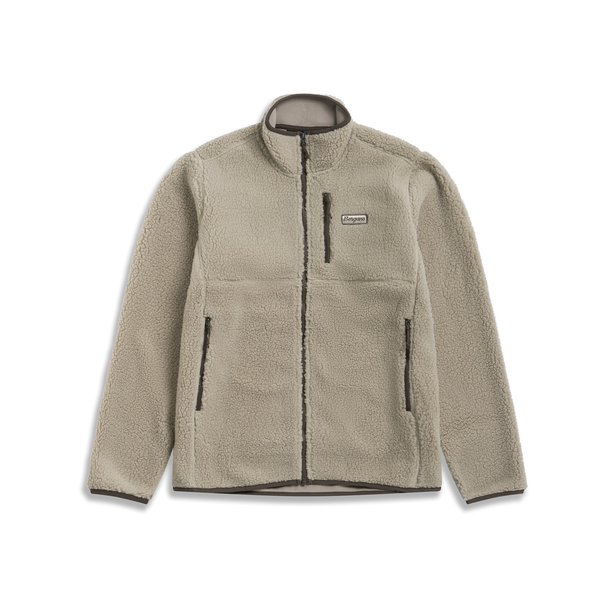Bergans Lunnan Pile Fleece Jacket Men Coastal Sand