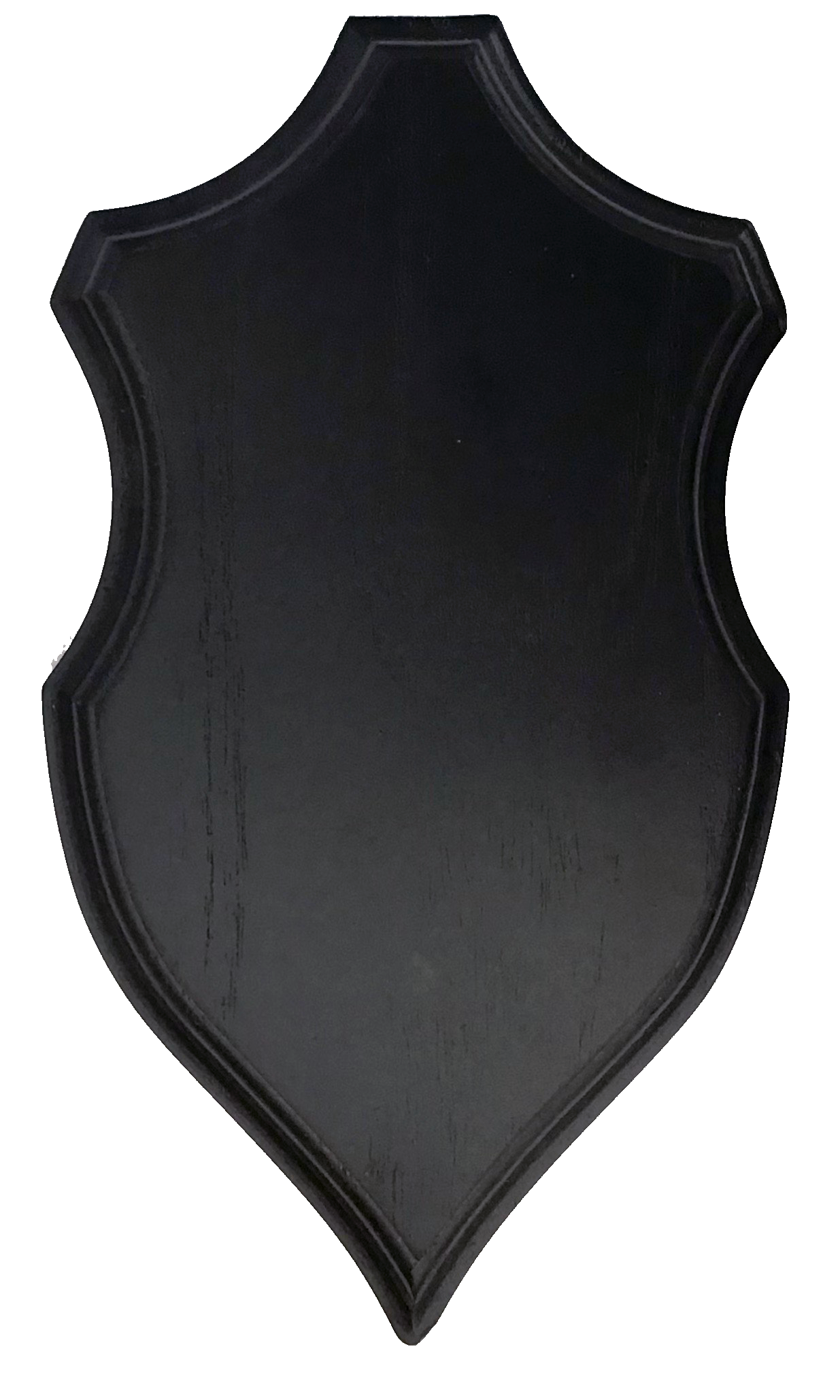 5etta Trofésköld Rådjur Ek Mörk 22x13 cm