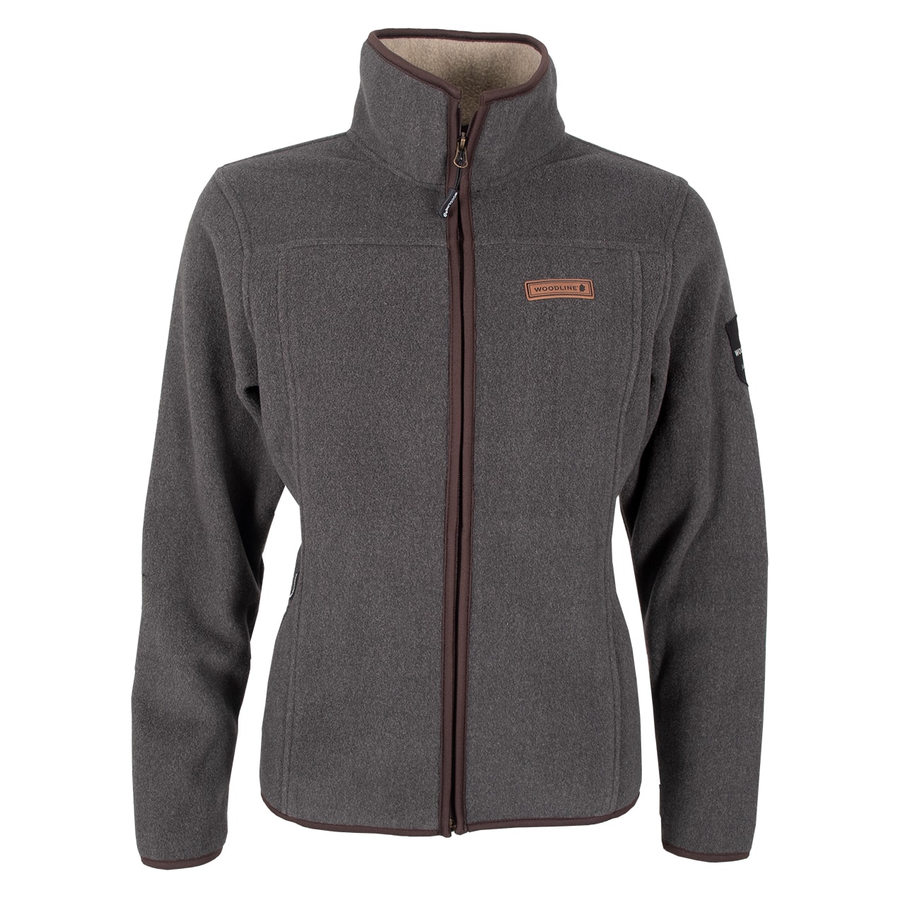 Woodline Fleecejakke Bolmen Grå Dame
