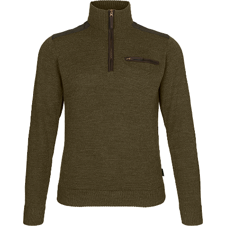 Buckthorn half zip tröja Shaded Olive Melange 5XL