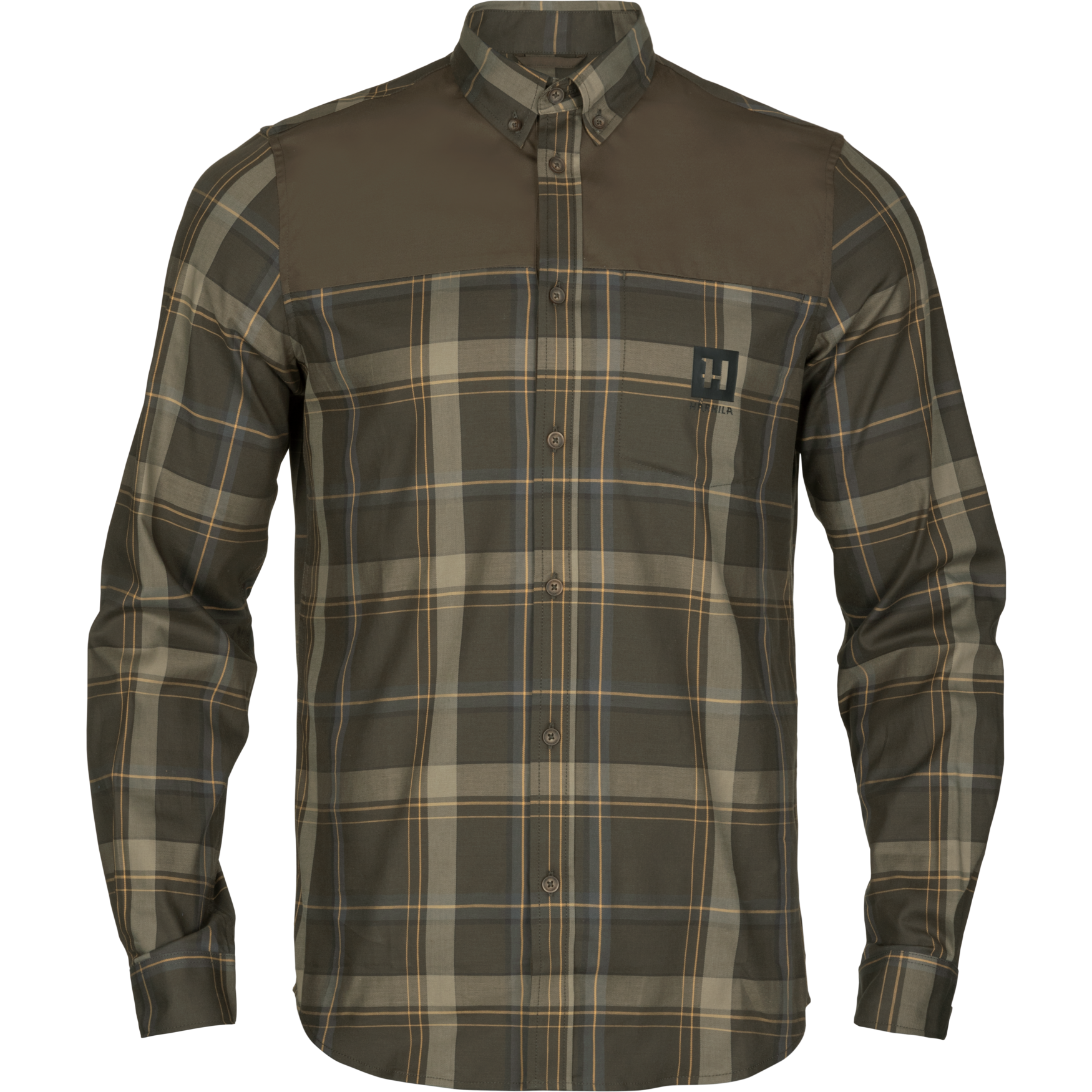Anker L/S skjorta Willow Green XL -